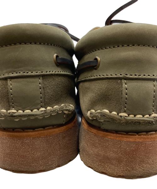 Timberland（ティンバーランド）Timberland (ティンバーランド) AUTHENTICS 3EYE CLASSIC LUG DARK GREEN SUEDE オリーブ サイズ:26.5の古着・服飾アイテム