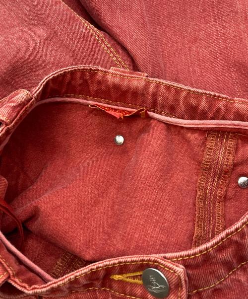 Vivienne Westwood RED LABEL（ヴィヴィアンウエストウッドレッドレーベル）Vivienne Westwood RED LABEL (ヴィヴィアンウエストウッドレッドレーベル) デニムスカート レッド サイズ:3の古着・服飾アイテム