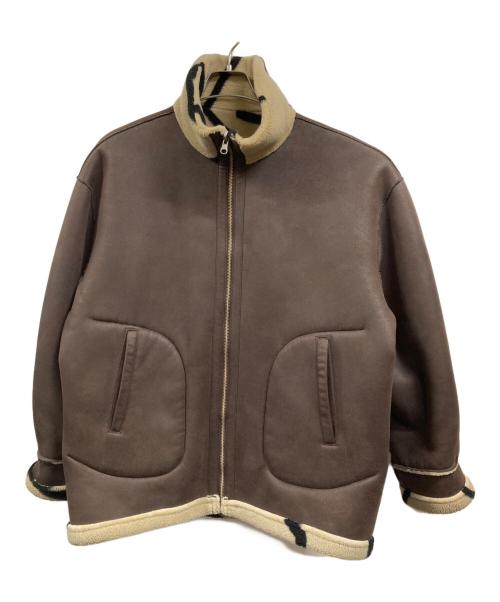 Ameri（アメリ）Ameri (アメリ) 2WAY REVERSIBLE BOA JACKET ベージュ サイズ:Freeの古着・服飾アイテム