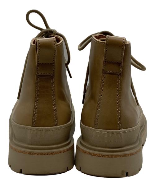 BIRKENSTOCK（ビルケンシュトック）BIRKENSTOCK (ビルケンシュトック) プレスコットレースアップブーツ ベージュ サイズ:39の古着・服飾アイテム