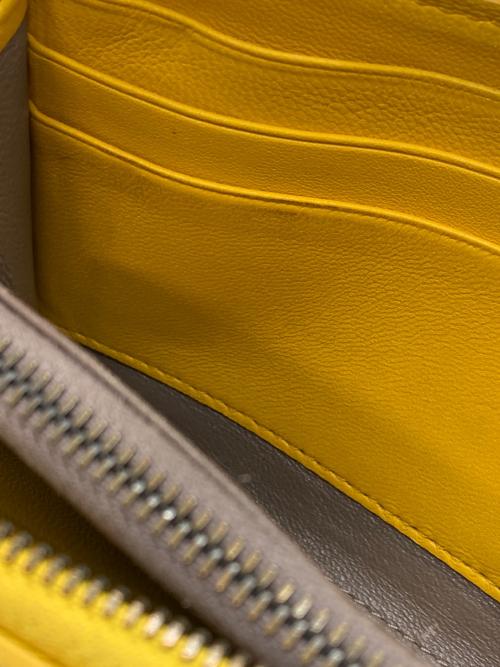 BOTTEGA VENETA（ボッテガベネタ）BOTTEGA VENETA (ボッテガベネタ) 長財布 イエローの古着・服飾アイテム