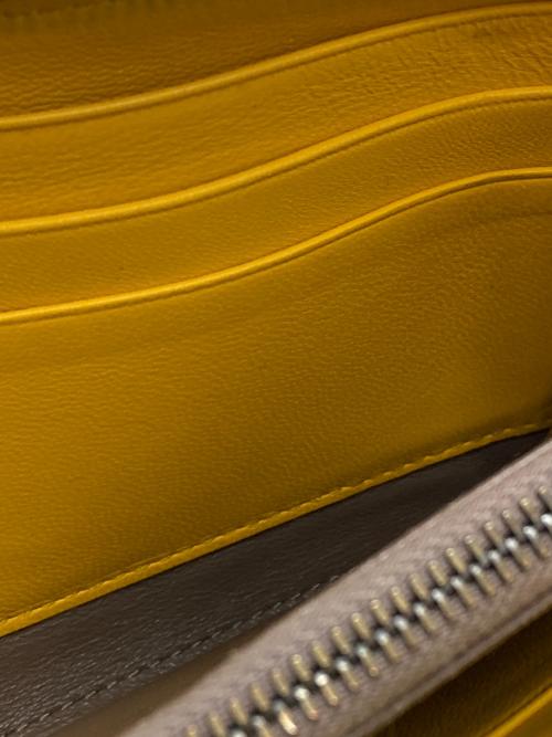 BOTTEGA VENETA（ボッテガベネタ）BOTTEGA VENETA (ボッテガベネタ) 長財布 イエローの古着・服飾アイテム