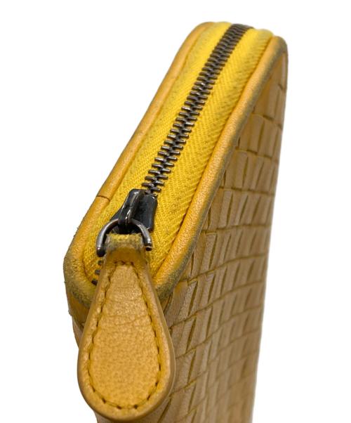 BOTTEGA VENETA（ボッテガベネタ）BOTTEGA VENETA (ボッテガベネタ) 長財布 イエローの古着・服飾アイテム