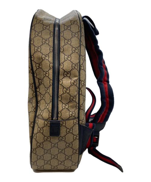 GUCCI（グッチ）GUCCI (グッチ) アニマリウムバックパック ブラウンの古着・服飾アイテム