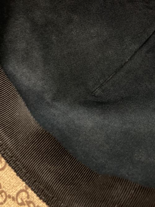 GUCCI（グッチ）GUCCI (グッチ) キャップ ベージュ サイズ:Mの古着・服飾アイテム