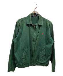 POLO RALPH LAUREN（ポロ・ラルフローレン）の古着「スイングトップ」｜グリーン