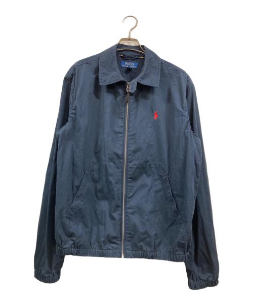 POLO RALPH LAUREN（ポロ・ラルフローレン）POLO RALPH LAUREN (ポロ・ラルフローレン) スイングトップ ネイビー サイズ:Mの古着・服飾アイテム