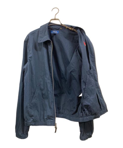 POLO RALPH LAUREN（ポロ・ラルフローレン）POLO RALPH LAUREN (ポロ・ラルフローレン) スイングトップ ネイビー サイズ:Mの古着・服飾アイテム