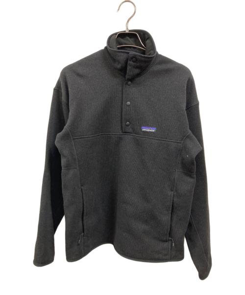 Patagonia（パタゴニア）Patagonia (パタゴニア) M's LW Better Sweater Marsupial P/O ブラック サイズ:Sの古着・服飾アイテム