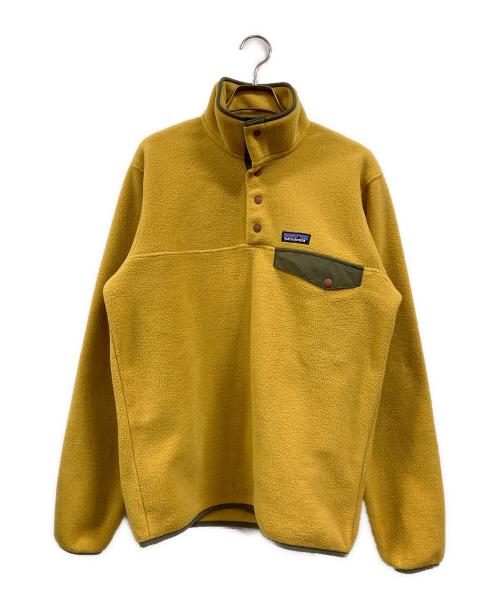 Patagonia（パタゴニア）Patagonia (パタゴニア) ライトウェイト・シンチラ・スナップT・プルオーバー イエロー サイズ:Sの古着・服飾アイテム