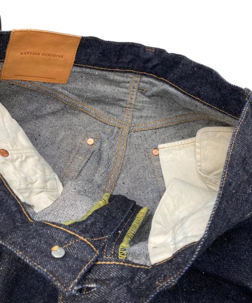 KAPTAIN SUNSHINE（キャプテンサンシャイン）KAPTAIN SUNSHINE (キャプテンサンシャイン) 5P Zipper Front Denim Pants インディゴ サイズ:30の古着・服飾アイテム