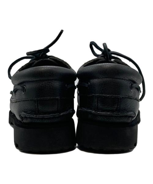 Timberland（ティンバーランド）Timberland (ティンバーランド) 3-EYE LUG HANDSEWN BOAT SHOE ブラック サイズ:25の古着・服飾アイテム