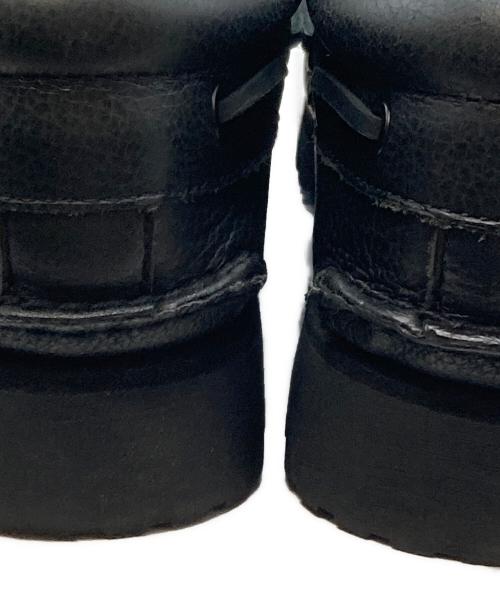 Timberland（ティンバーランド）Timberland (ティンバーランド) 3-EYE LUG HANDSEWN BOAT SHOE ブラック サイズ:25の古着・服飾アイテム