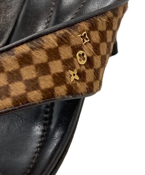 LOUIS VUITTON（ルイ ヴィトン）LOUIS VUITTON (ルイ ヴィトン) ヒールサンダル ブラウン サイズ:38の古着・服飾アイテム