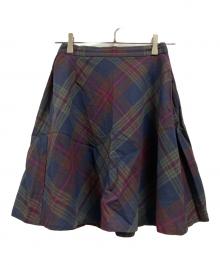 Vivienne Westwood RED LABEL（ヴィヴィアンウエストウッドレッドレーベル）の古着「スカート」｜ネイビー