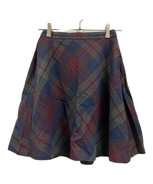 Vivienne Westwood RED LABEL（ヴィヴィアンウエストウッドレッドレーベル）Vivienne Westwood RED LABEL (ヴィヴィアンウエストウッドレッドレーベル) スカート ネイビー サイズ:2の古着・服飾アイテム