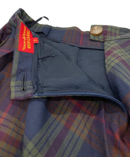 Vivienne Westwood RED LABEL（ヴィヴィアンウエストウッドレッドレーベル）Vivienne Westwood RED LABEL (ヴィヴィアンウエストウッドレッドレーベル) スカート ネイビー サイズ:2の古着・服飾アイテム