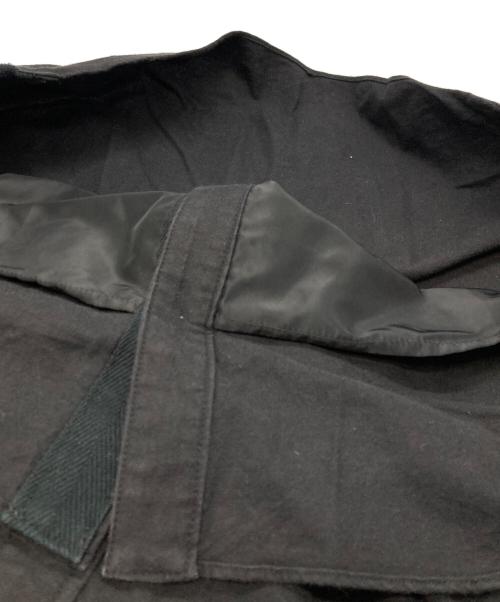 sacai（サカイ）sacai (サカイ) Nylon Twill Cotton Shirt ブラック サイズ:1の古着・服飾アイテム
