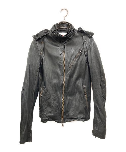 MARKA（マーカ）MARKA (マーカ) Real Cow Leather Jacket ブラック サイズ:1の古着・服飾アイテム