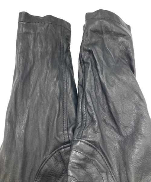 MARKA（マーカ）MARKA (マーカ) Real Cow Leather Jacket ブラック サイズ:1の古着・服飾アイテム