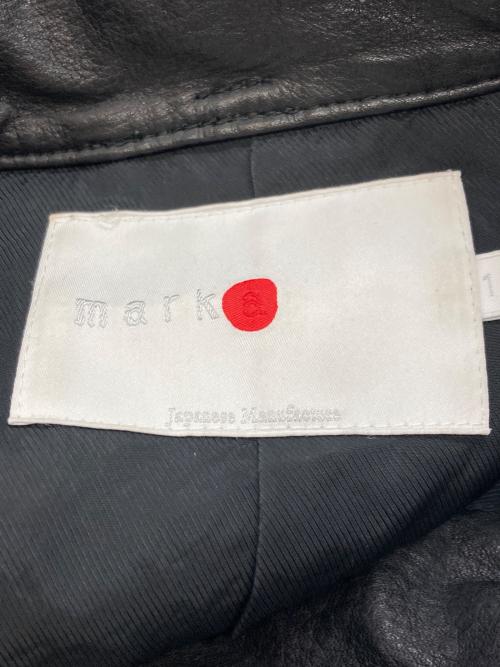 MARKA（マーカ）MARKA (マーカ) Real Cow Leather Jacket ブラック サイズ:1の古着・服飾アイテム