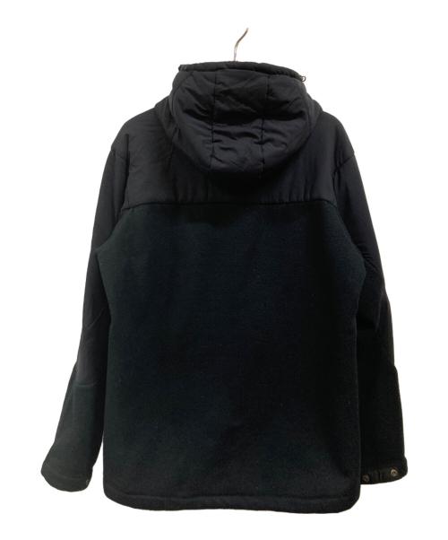 and wander（アンドワンダー）and wander (アンドワンダー) twill fleece jacket ブラック サイズ:2の古着・服飾アイテム