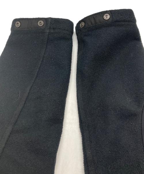 and wander（アンドワンダー）and wander (アンドワンダー) twill fleece jacket ブラック サイズ:2の古着・服飾アイテム