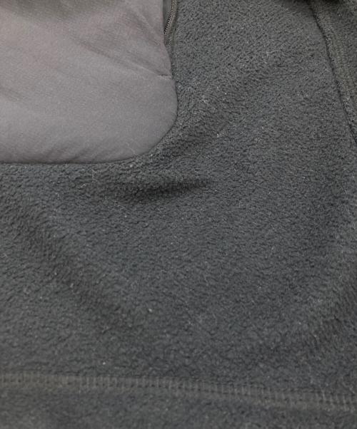 and wander（アンドワンダー）and wander (アンドワンダー) twill fleece jacket ブラック サイズ:2の古着・服飾アイテム