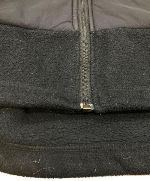 and wander（アンドワンダー）and wander (アンドワンダー) twill fleece jacket ブラック サイズ:2の古着・服飾アイテム