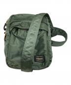 PORTERポーター）の古着「VERTICAL BAG」｜カーキ