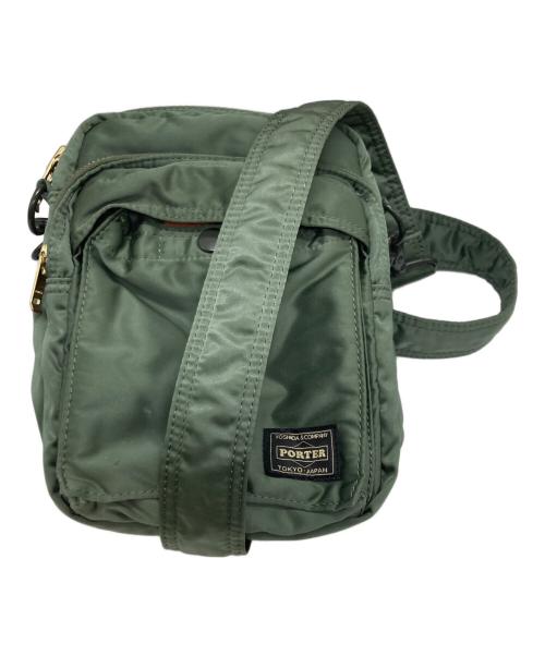 PORTER（ポーター）PORTER (ポーター) VERTICAL BAG カーキの古着・服飾アイテム