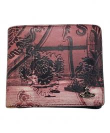 Vivienne Westwood（ヴィヴィアンウエストウッド）の古着「LONDON BRIDGE 二つ財布」｜パープル