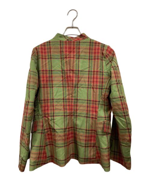 NEMETH（ネメス）Nemeth (ネメス) チェックジャケット グリーン サイズ:Mの古着・服飾アイテム
