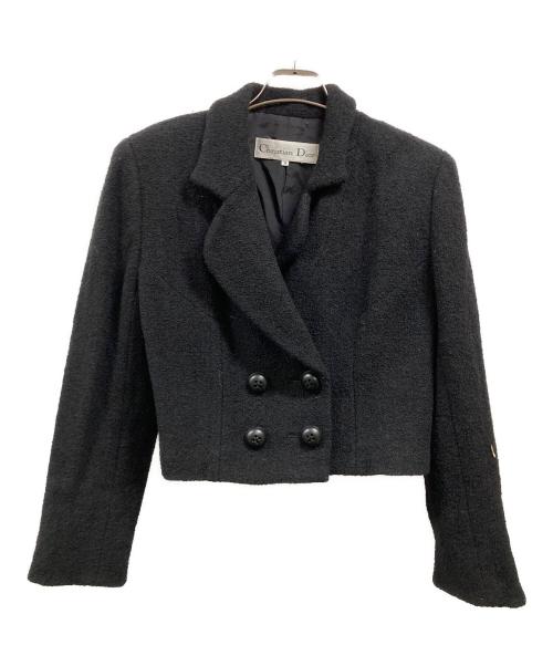 Christian Dior（クリスチャン ディオール）Christian Dior (クリスチャン ディオール) ウールジャケット ブラック サイズ:9の古着・服飾アイテム
