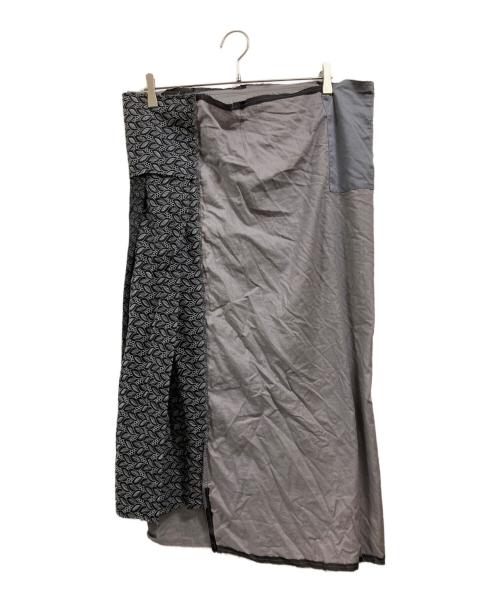 COMME des GARCONS（コムデギャルソン）COMME des GARCONS (コムデギャルソン) ロング巻きスカート ネイビー サイズ:Mの古着・服飾アイテム