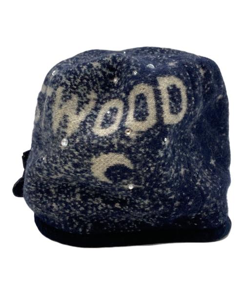 Vivienne Westwood（ヴィヴィアンウエストウッド）Vivienne Westwood (ヴィヴィアンウエストウッド) ミルキーウェイウールベレー帽 ネイビーの古着・服飾アイテム