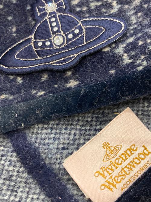 Vivienne Westwood（ヴィヴィアンウエストウッド）Vivienne Westwood (ヴィヴィアンウエストウッド) ミルキーウェイウールベレー帽 ネイビーの古着・服飾アイテム