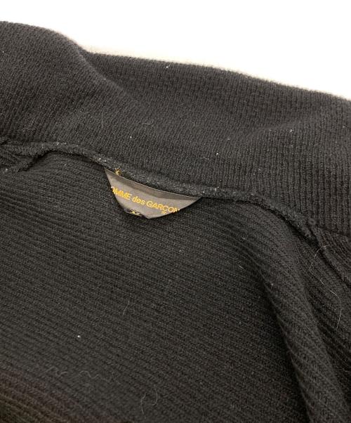 COMME des GARCONS（コムデギャルソン）COMME des GARCONS (コムデギャルソン) 変形カーディガン ブラック サイズ:Mの古着・服飾アイテム