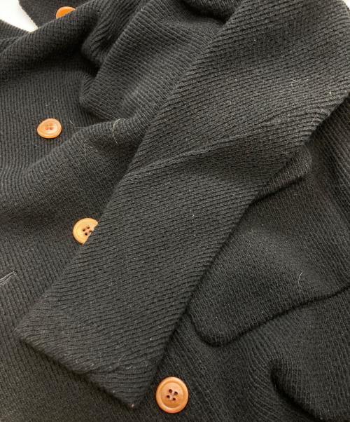 COMME des GARCONS（コムデギャルソン）COMME des GARCONS (コムデギャルソン) 変形カーディガン ブラック サイズ:Mの古着・服飾アイテム