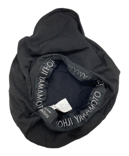 YOHJI YAMAMOTO（ヨウジヤマモト）YOHJI YAMAMOTO (ヨウジヤマモト) 帽子 ブラック サイズ:2の古着・服飾アイテム