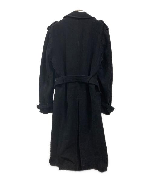 Y's for men（ワイズフォーメン）Y'S for men (ワイズフォーメン) YOHJI YAMAMOTO (ヨウジヤマモト) コート ネイビー サイズ:3の古着・服飾アイテム