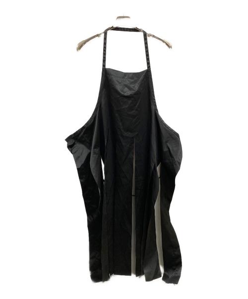 COMME des GARCONS（コムデギャルソン）COMME des GARCONS (コムデギャルソン) ナイロン短冊エプロン ブラック サイズ:XSの古着・服飾アイテム