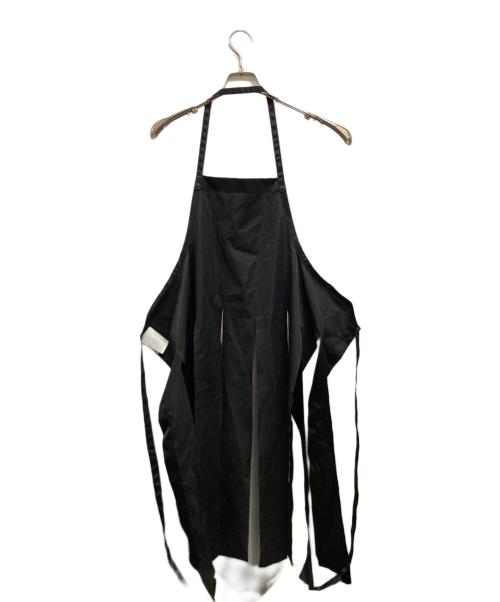 COMME des GARCONS（コムデギャルソン）COMME des GARCONS (コムデギャルソン) ナイロン短冊エプロン ブラック サイズ:XSの古着・服飾アイテム
