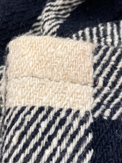 COMME des GARCONS（コムデギャルソン）COMME des GARCONS (コムデギャルソン) ブロックチェックジップデザインブルゾン アイボリー サイズ:Mの古着・服飾アイテム