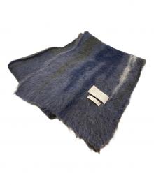 YOKE（ヨーク）の古着「STILL JACQUARD LONG STOLE」｜ネイビー