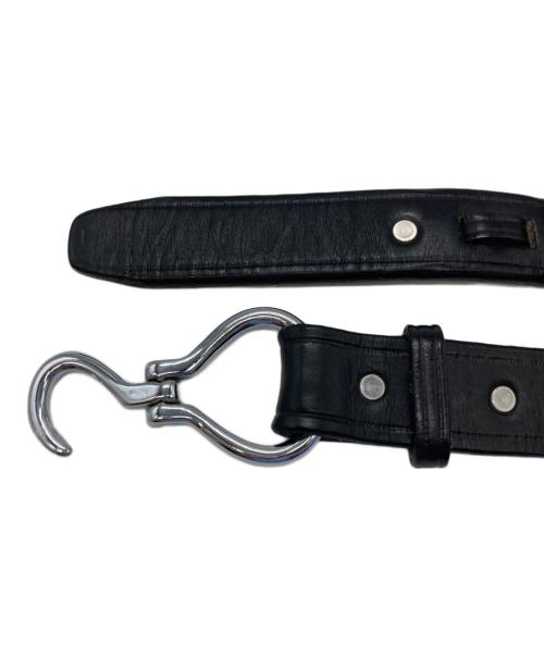 TORY LEATHER（トリーレザー）TORY LEATHER (トリーレザー) レザーベルト ブラック サイズ:34の古着・服飾アイテム