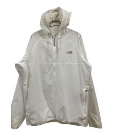 THE NORTH FACE（ザ ノース フェイス）の古着「AERO FULLZIP HOODIE」｜ホワイト