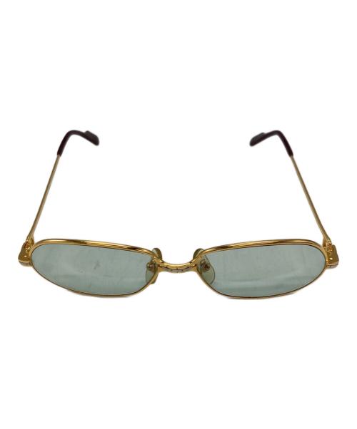 Cartier（カルティエ）Cartier (カルティエ) サングラス ゴールド サイズ:SIZE 54□15-130の古着・服飾アイテム