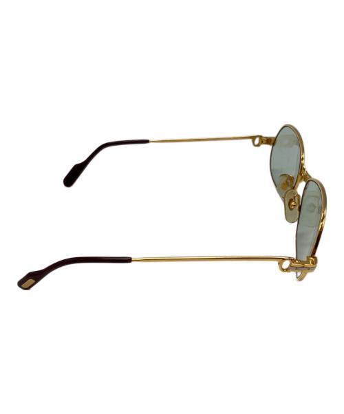 Cartier（カルティエ）Cartier (カルティエ) サングラス ゴールド サイズ:SIZE 54□15-130の古着・服飾アイテム