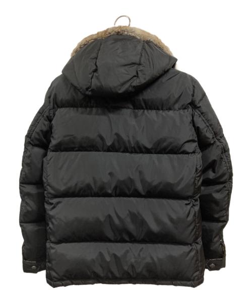 BURBERRY BLACK LABEL（バーバリーブラックレーベル）BURBERRY BLACK LABEL (バーバリーブラックレーベル) ラビットファーダウンジャケット ブラック サイズ:Mの古着・服飾アイテム